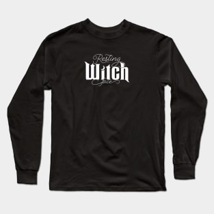 Resting Witch Face Long Sleeve T-Shirt